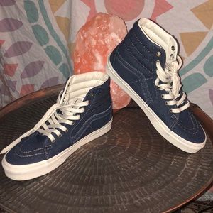Denim Vans shoes